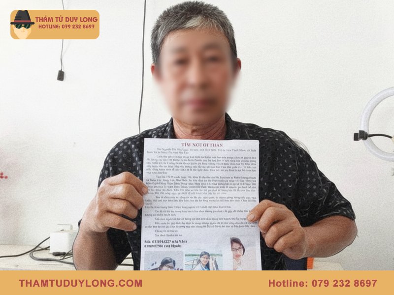 Mẫu đăng tin thông báo tìm người thân chuẩn nhất