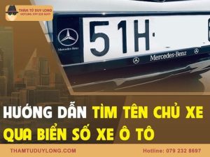 Cách truy tìm biển số xe ô tô