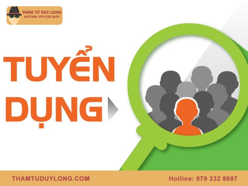 Tuyển dụng thám tử chuyên nghiệp cho nam & nữ từ 18 – 40 tuổi