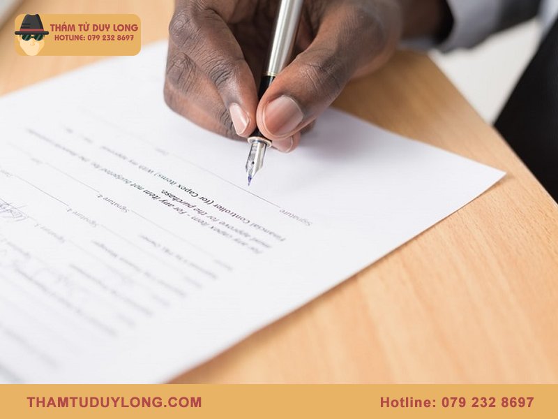 Cách điền giấy xác nhận nhân thân