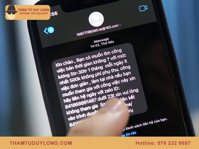 Kiểm tra số điện thoại lừa đảo qua tin nhắn