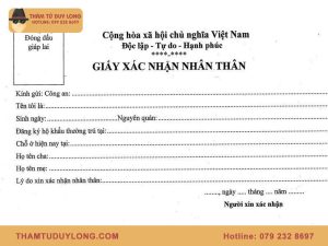 Xin giấy xác nhận độc thân online như thế nào?