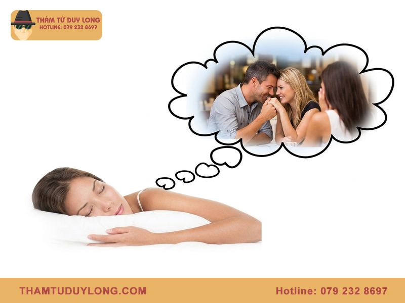 Nằm mơ thấy chồng ngoại tình trước mặt mình